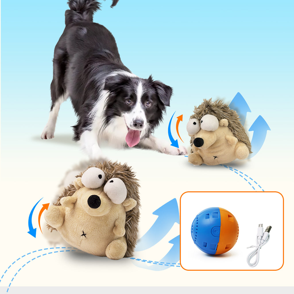 Vibrating plush toy-Hedgehog
