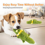 Vibrating plush toy-crocodile