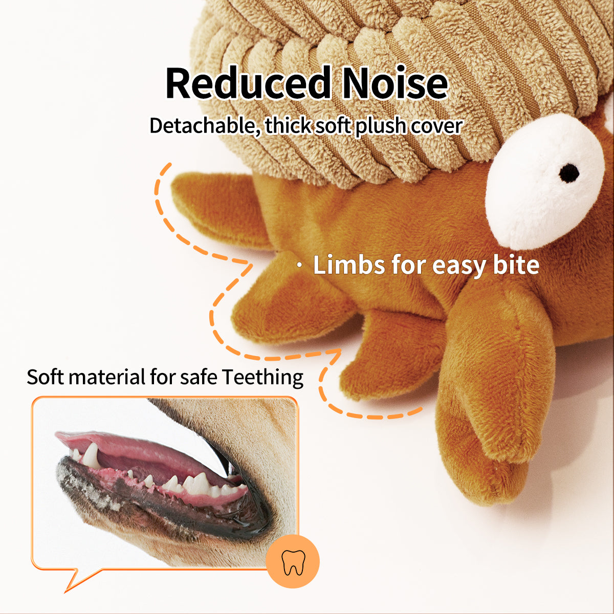 Vibrating plush toy-Hedgehog