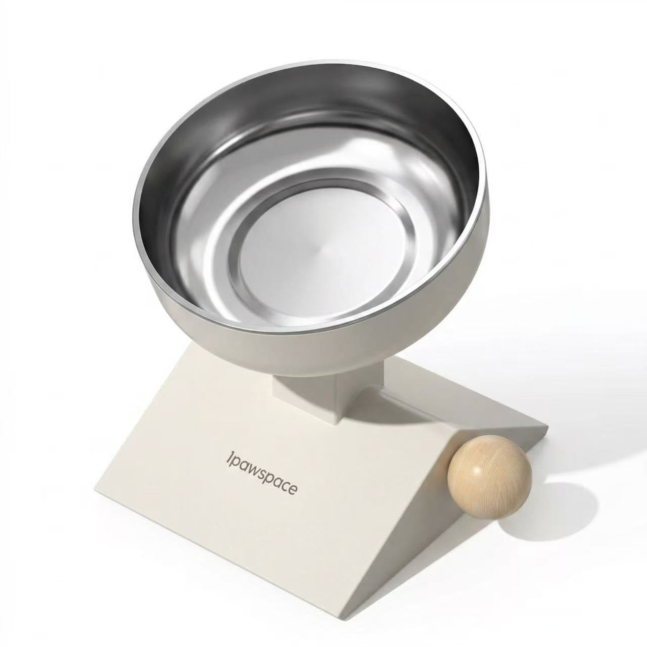 304 Food-Grade Stainless Steel Cat Food Bowl - Adjustable Angle 0–17.5°