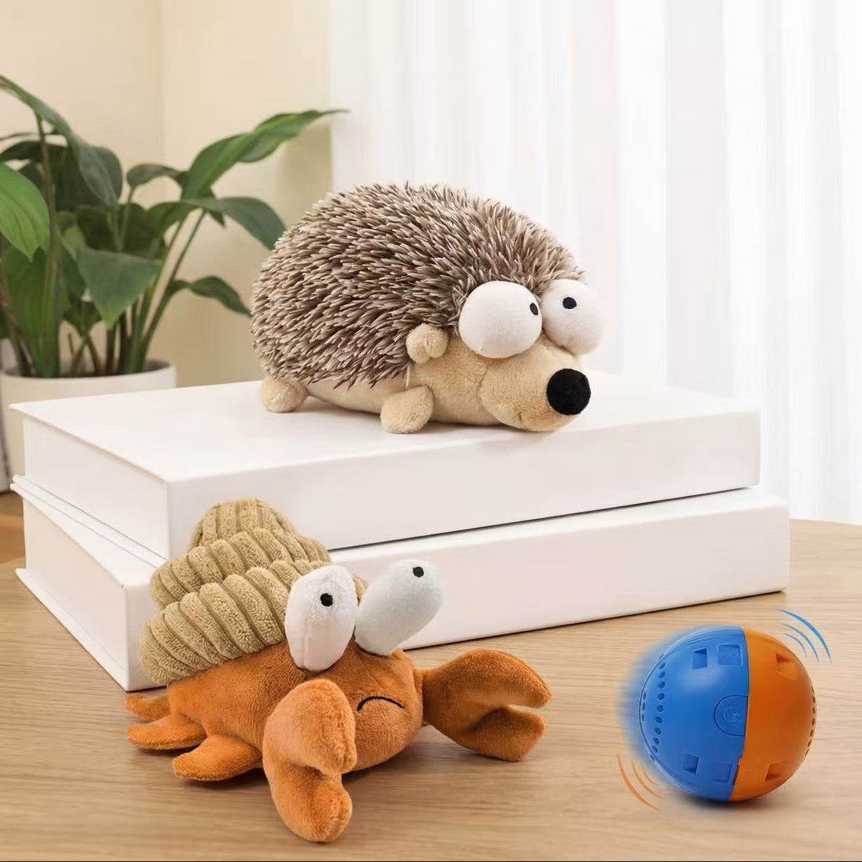 Vibrating plush toy-Hedgehog