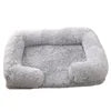 Dog Bed Washable Premium Fabric Comfy Ultra Soft Highly Quality Fashionable Rectangle Dog Bed Pet Sofa Bed