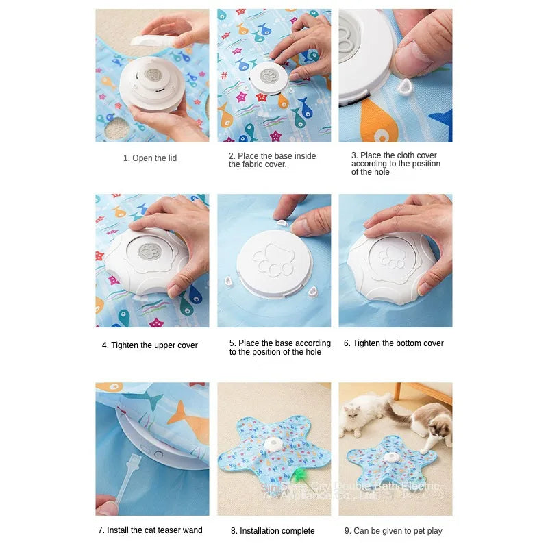 Electric Cat Toys Pet Toys New Arrivals Self-Entertainment Interactive Cat Toys
