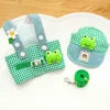 Materials Personalized Spring Summer Dogs Fashion Pet Harness Set Lights Traction Rope Outing Clothing Durable