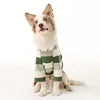 Simple Classic Retro Ins Pet Dog Clothes Small Medium XS Dogs Schnauzer Border Collie Golden Retriever Labrador Striped T-shirt