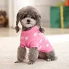 Pet Sweater Polka Dot Design Simple Fashion Dog Christmas Clothing