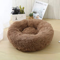 50cm Long Plush Cat Beds Cat Mat Round Soft Bed for Dogs Pet Cushion Cat Bed Sleeping Sofa Mats Pet