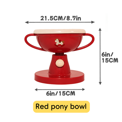Elevated Trophy Cat Bowl - Ergonomic Raised Feeder | DUASY