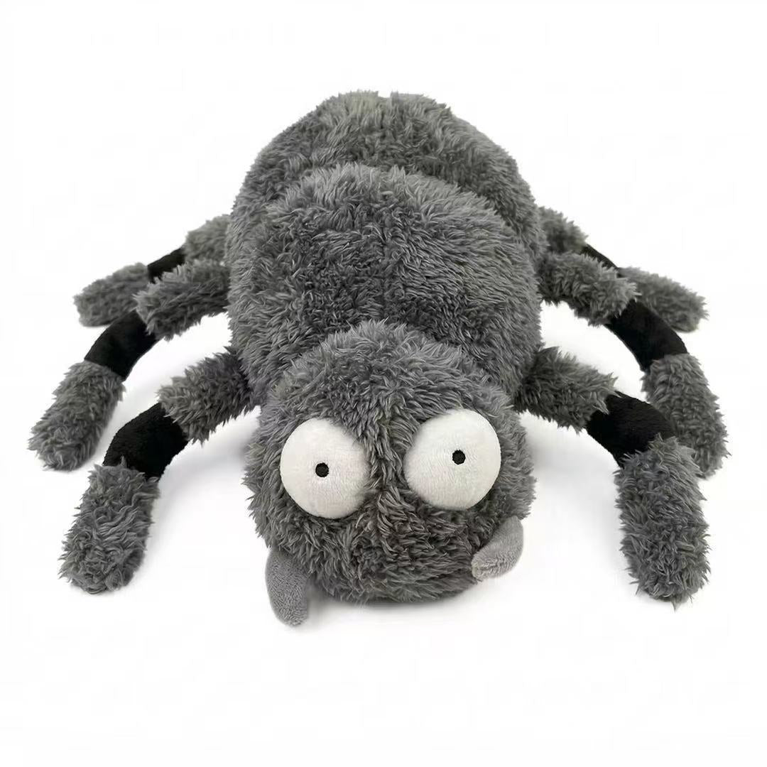 Vibrating plush toy-spider